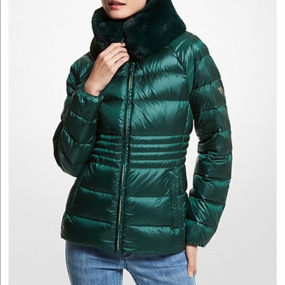 Coats | Michael Kors Emerald Green Coat 